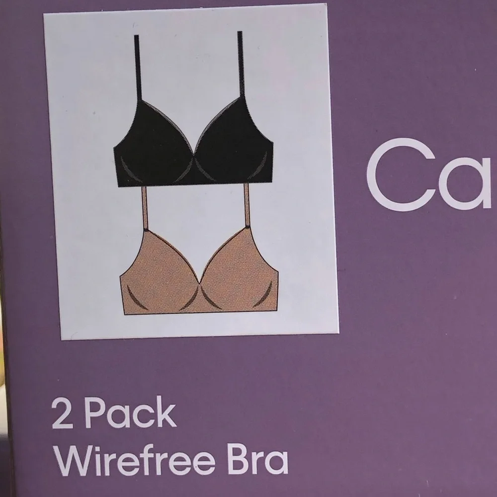 Calvin Klein 2-pack wire free bra‎